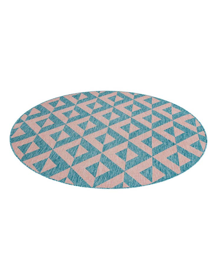 Detail image of  7' x 7'  Washable Jill Zarin Napa Indoor / Outdoor Round Rug