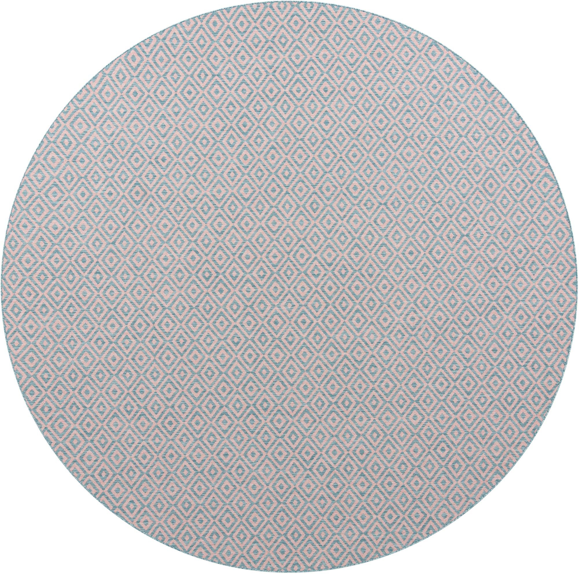 Rug Pink and Aqua Swatch link