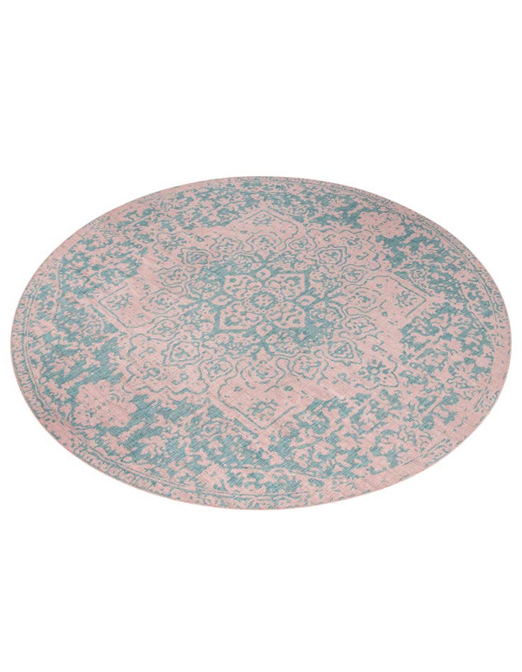 Detail image of  13' x 13'  Washable Jill Zarin Dubai Indoor / Outdoor Round Rug