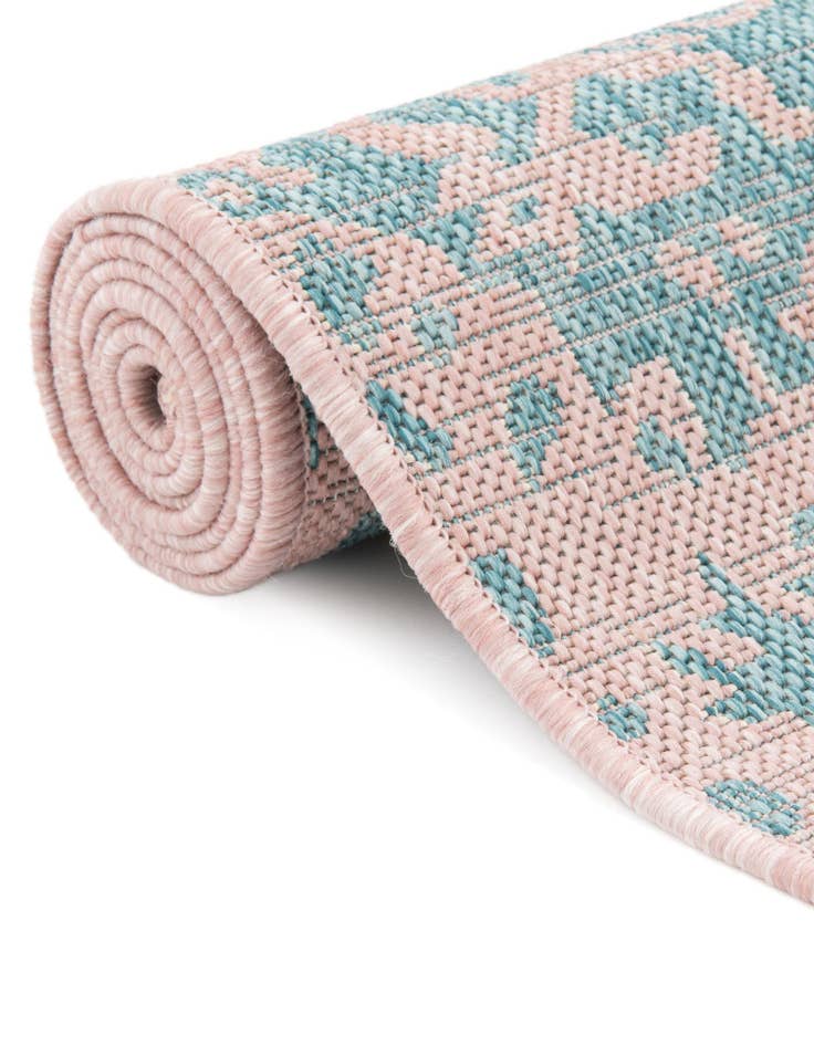 Detail image of  3' x 3'  Washable Jill Zarin Dubai Indoor / Outdoor Round Rug