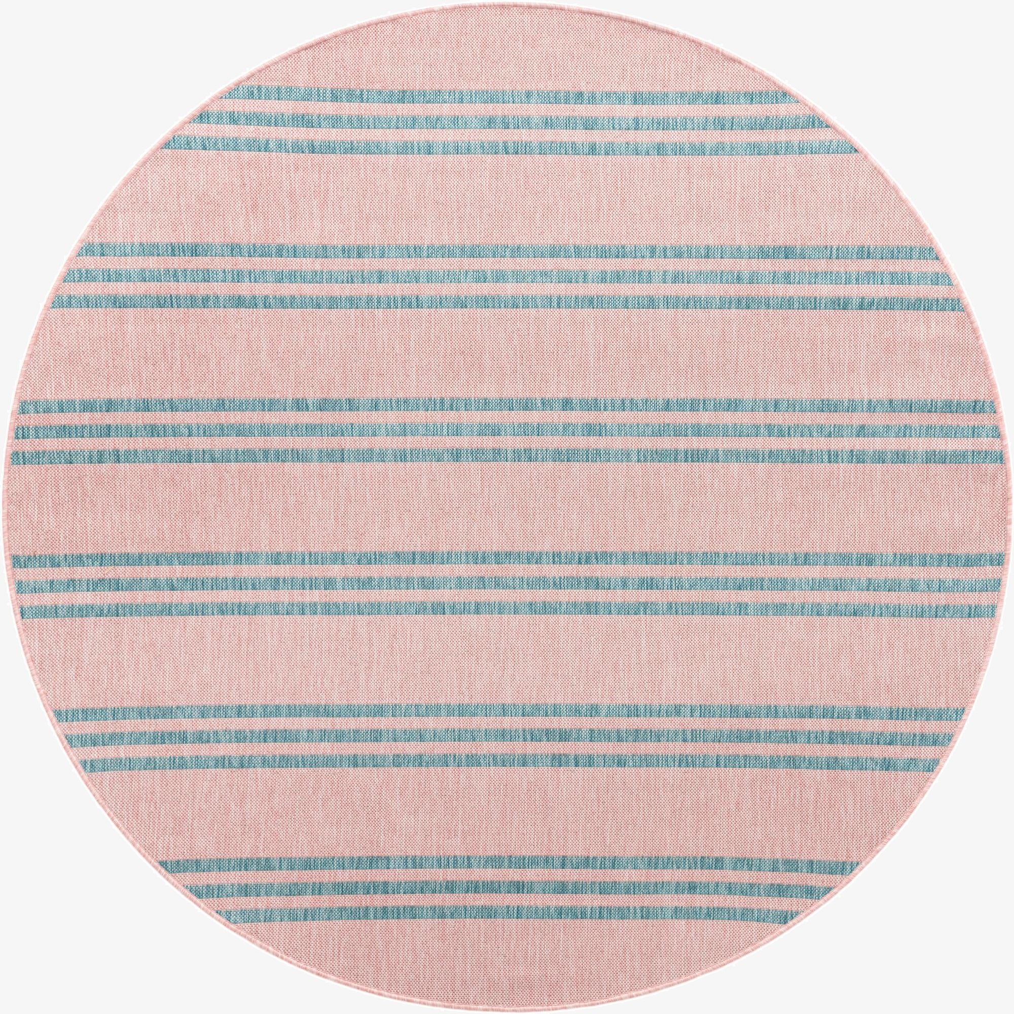  7' x 7'  Washable Jill Zarin Anguilla Indoor / Outdoor Round Rug