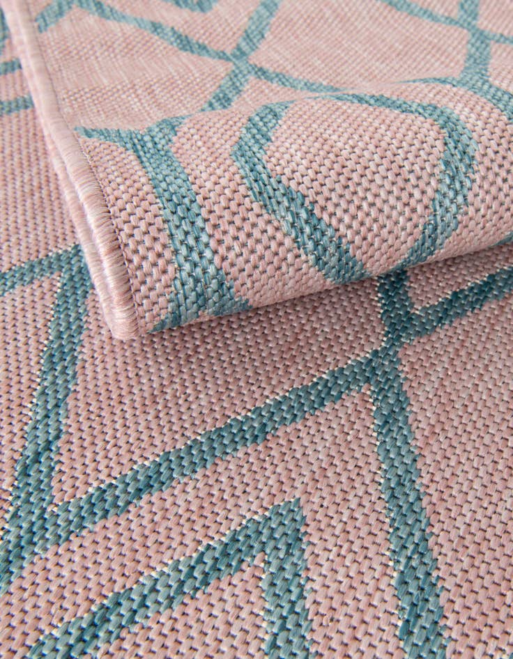 Detail image of  2' x 6'  Washable Jill Zarin Turks and Caicos Indoor / Outdoor Runner Rug