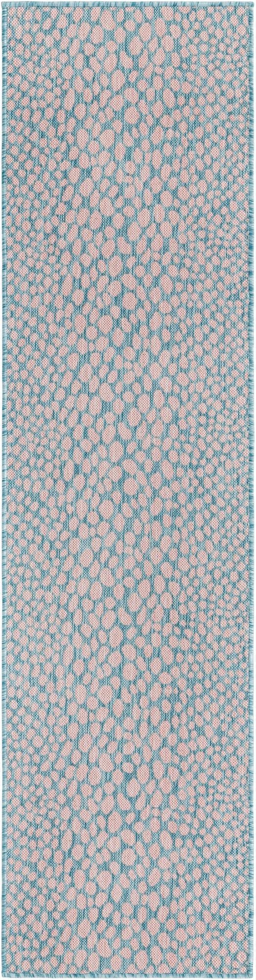  2' x 8'  Washable Jill Zarin Cape Town Indoor / Outdoor Runner Rug