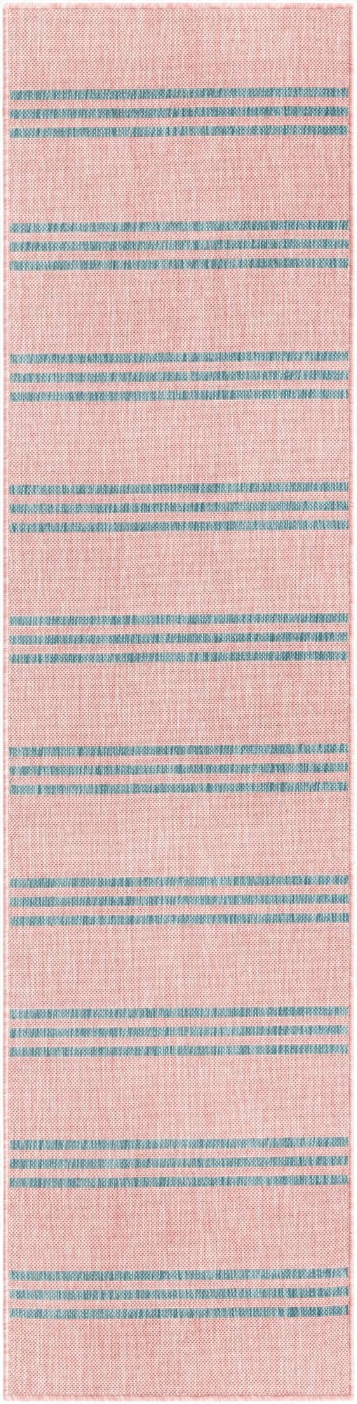  2' x 8'  Washable Jill Zarin Anguilla Indoor / Outdoor Runner Rug