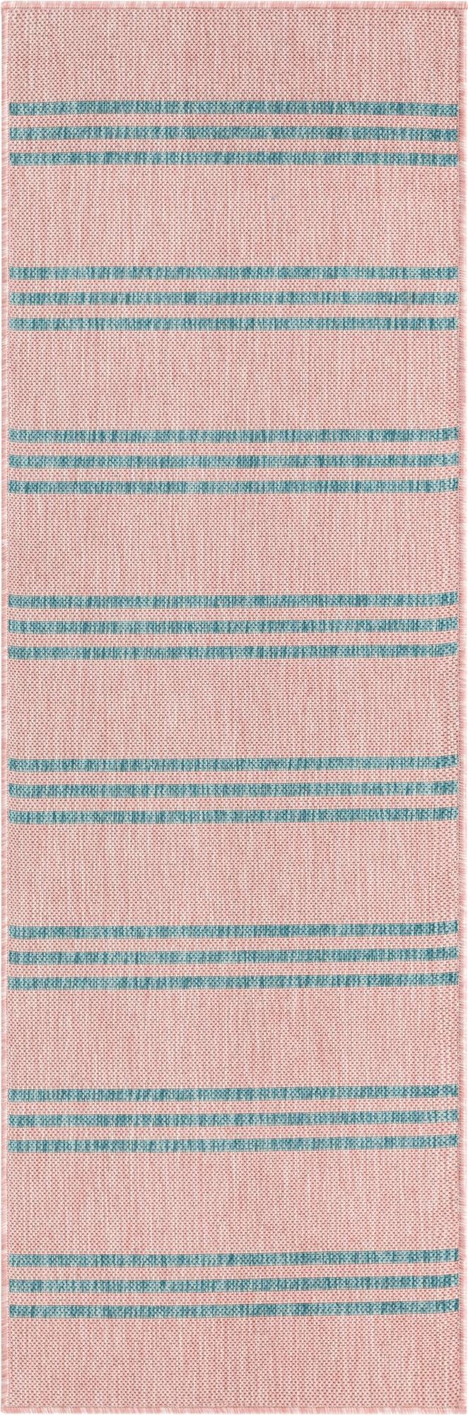  2' x 6'  Washable Jill Zarin Anguilla Indoor / Outdoor Runner Rug