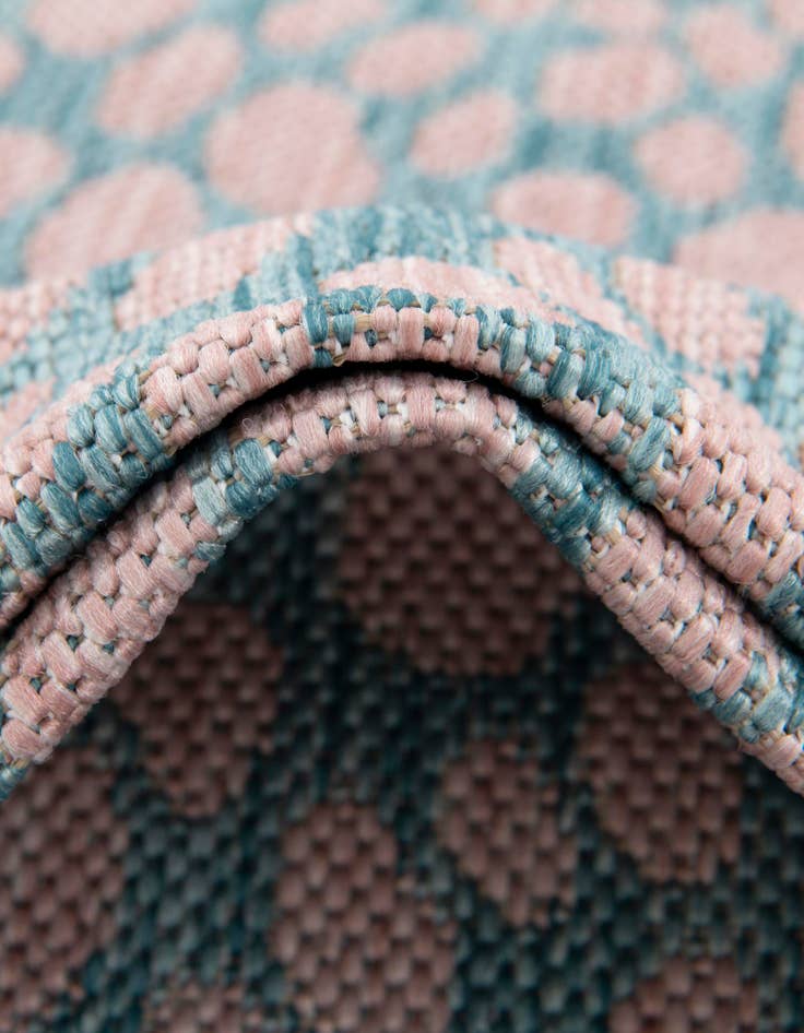 Detail image of  10' 8 x 10' 8  Washable Jill Zarin Cape Town Indoor / Outdoor Square Rug