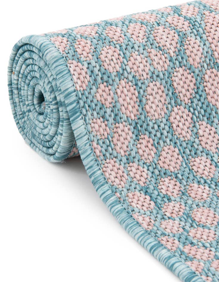 Detail image of  10' 8 x 10' 8  Washable Jill Zarin Cape Town Indoor / Outdoor Square Rug
