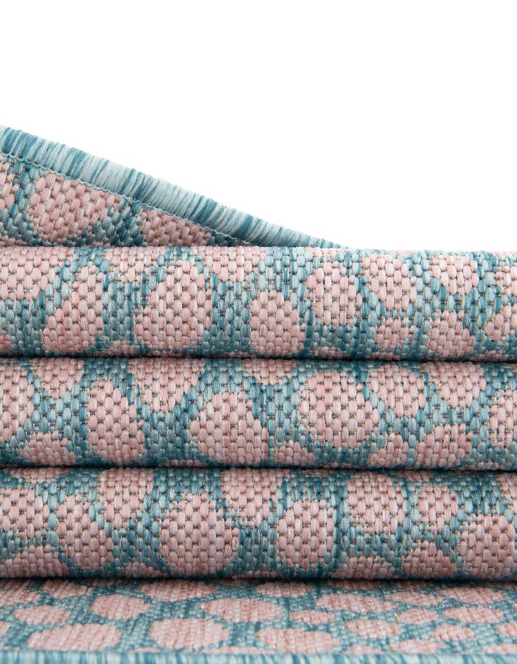 Detail image of  10' 8 x 10' 8  Washable Jill Zarin Cape Town Indoor / Outdoor Square Rug