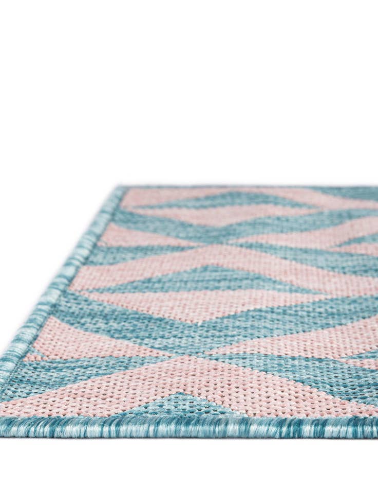 Detail image of  13' x 13'  Washable Jill Zarin Napa Indoor / Outdoor Square Rug