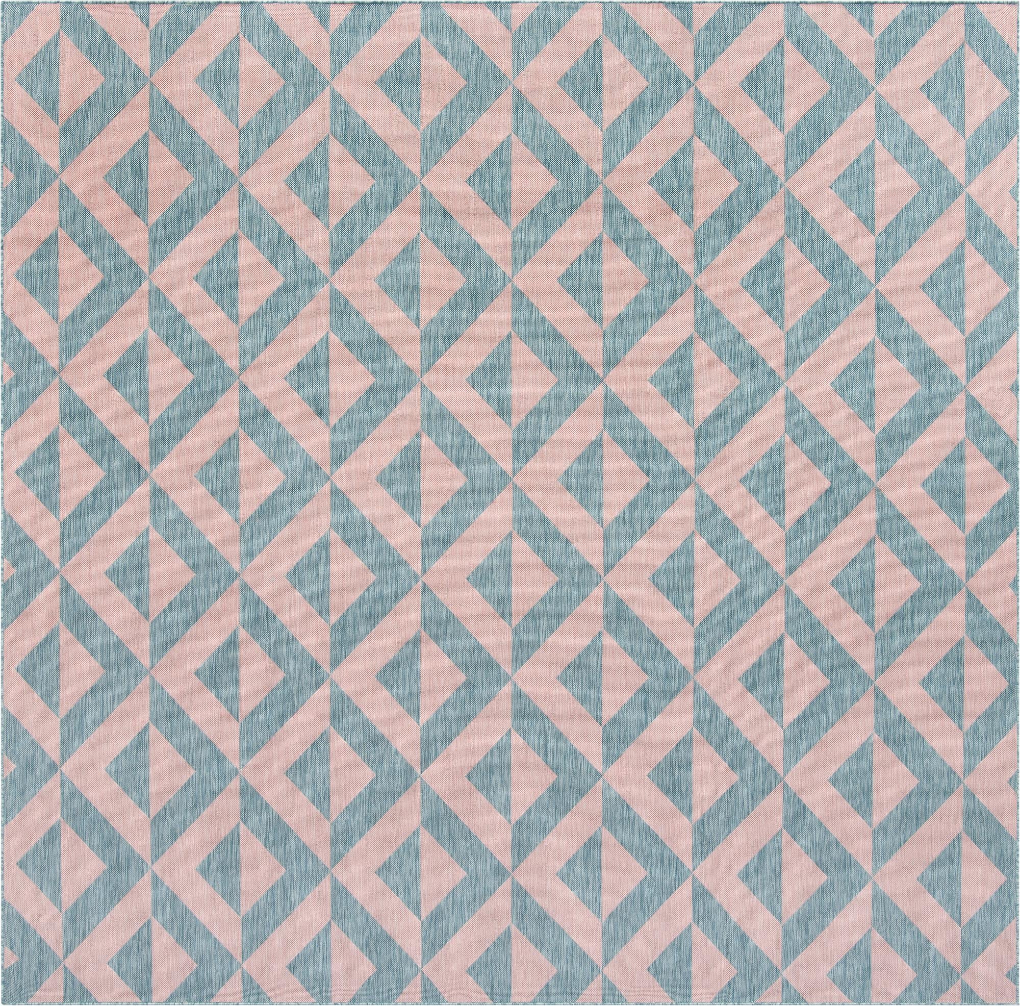 Rug Pink and Aqua Swatch link