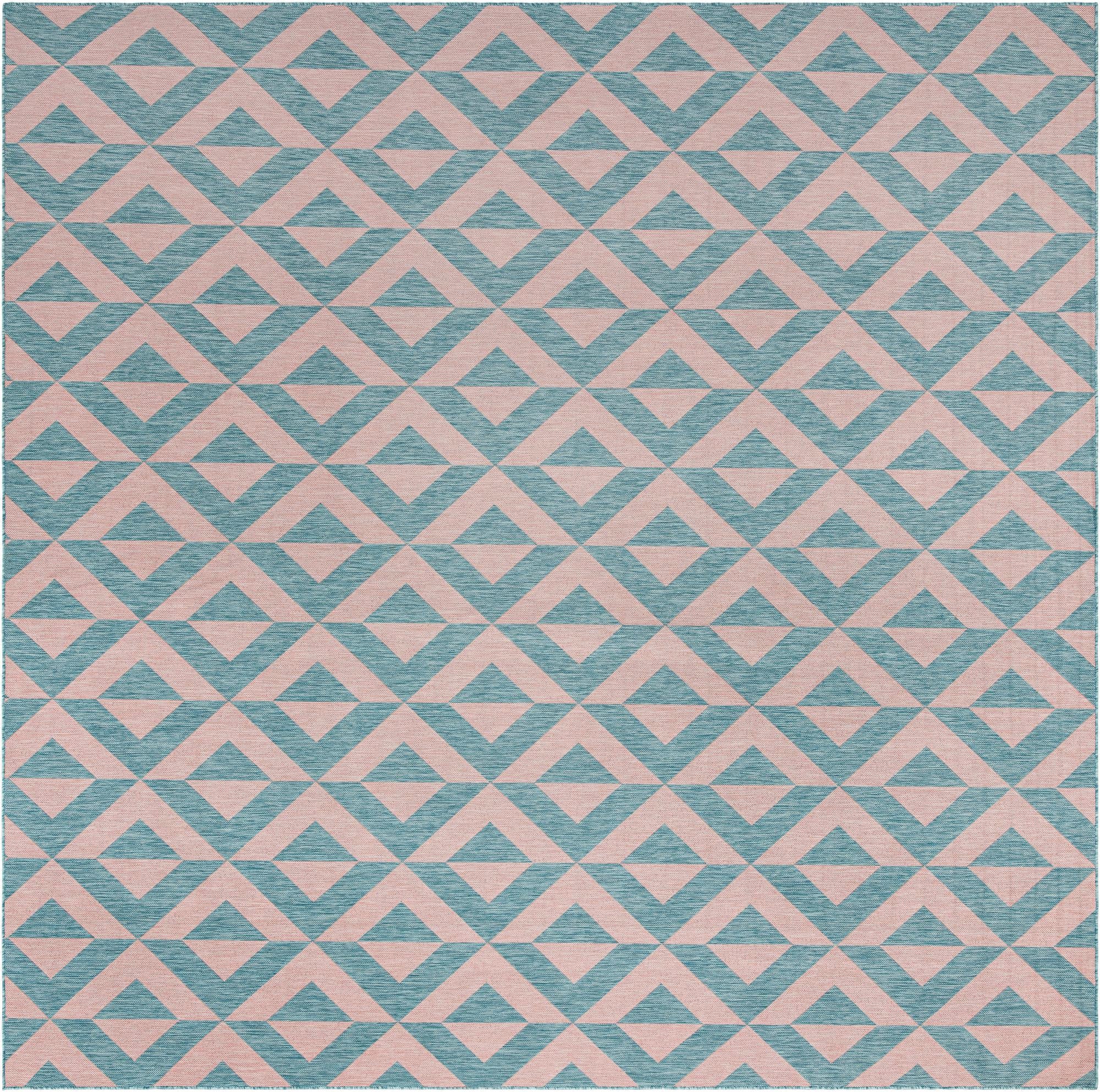 Rug Pink and Aqua Swatch link