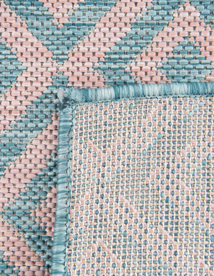 Detail image of  10' 8 x 10' 8  Washable Jill Zarin Costa Rica Indoor / Outdoor Square Rug