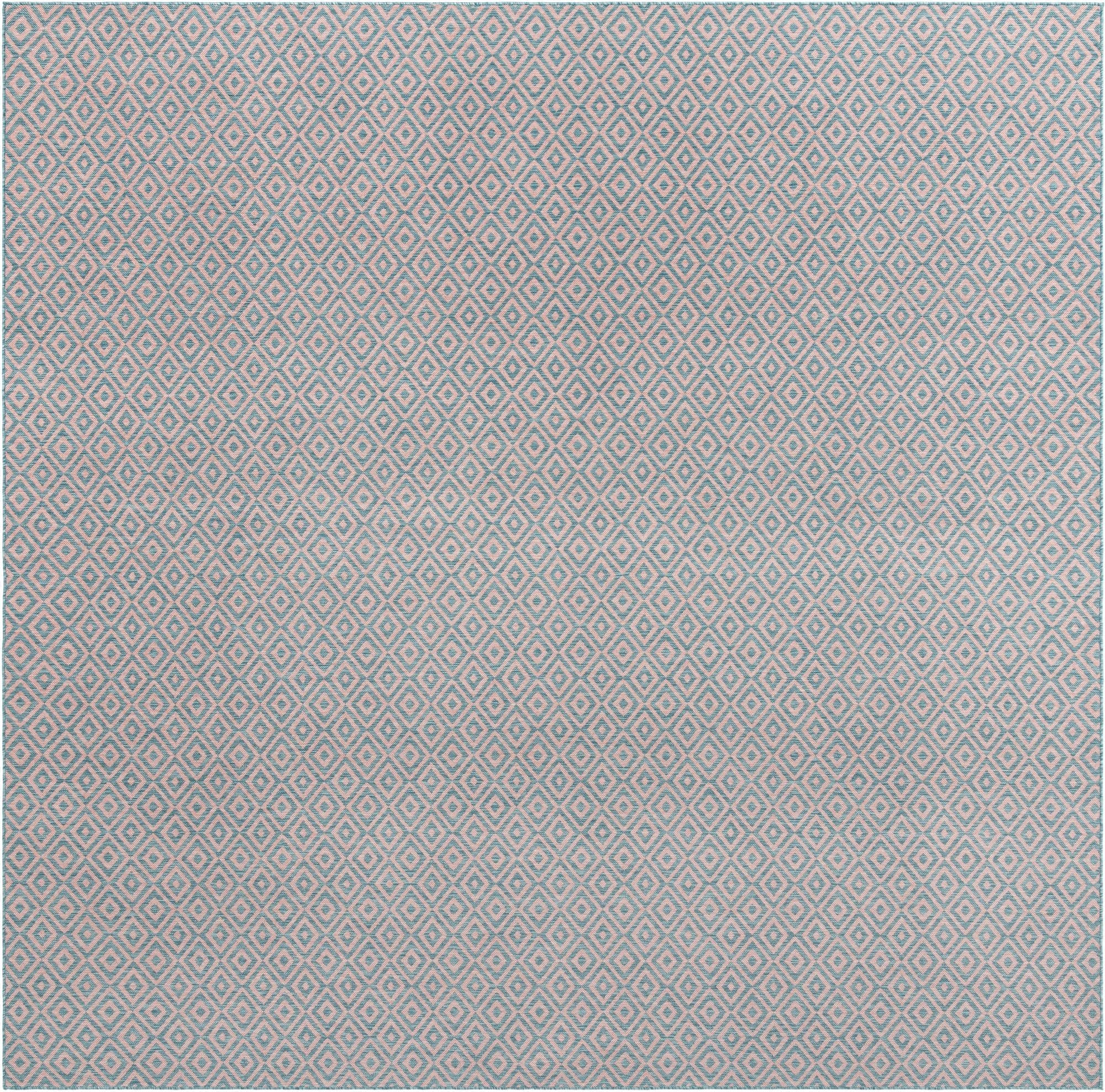  13' x 13'  Washable Jill Zarin Costa Rica Indoor / Outdoor Square Rug