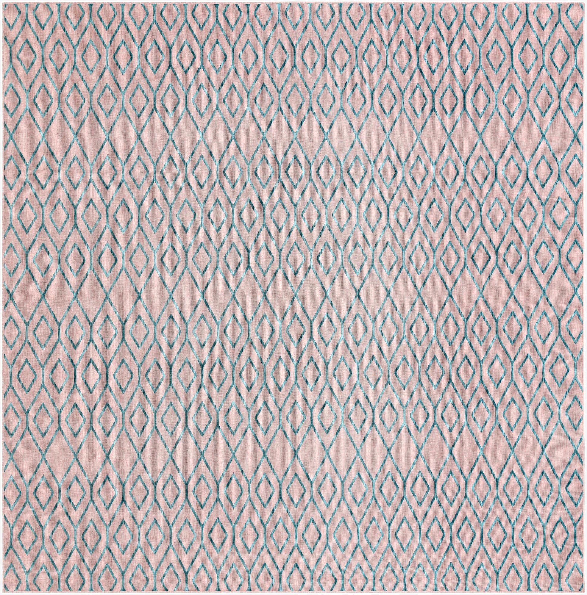  13' x 13'  Washable Jill Zarin Turks and Caicos Indoor / Outdoor Square Rug