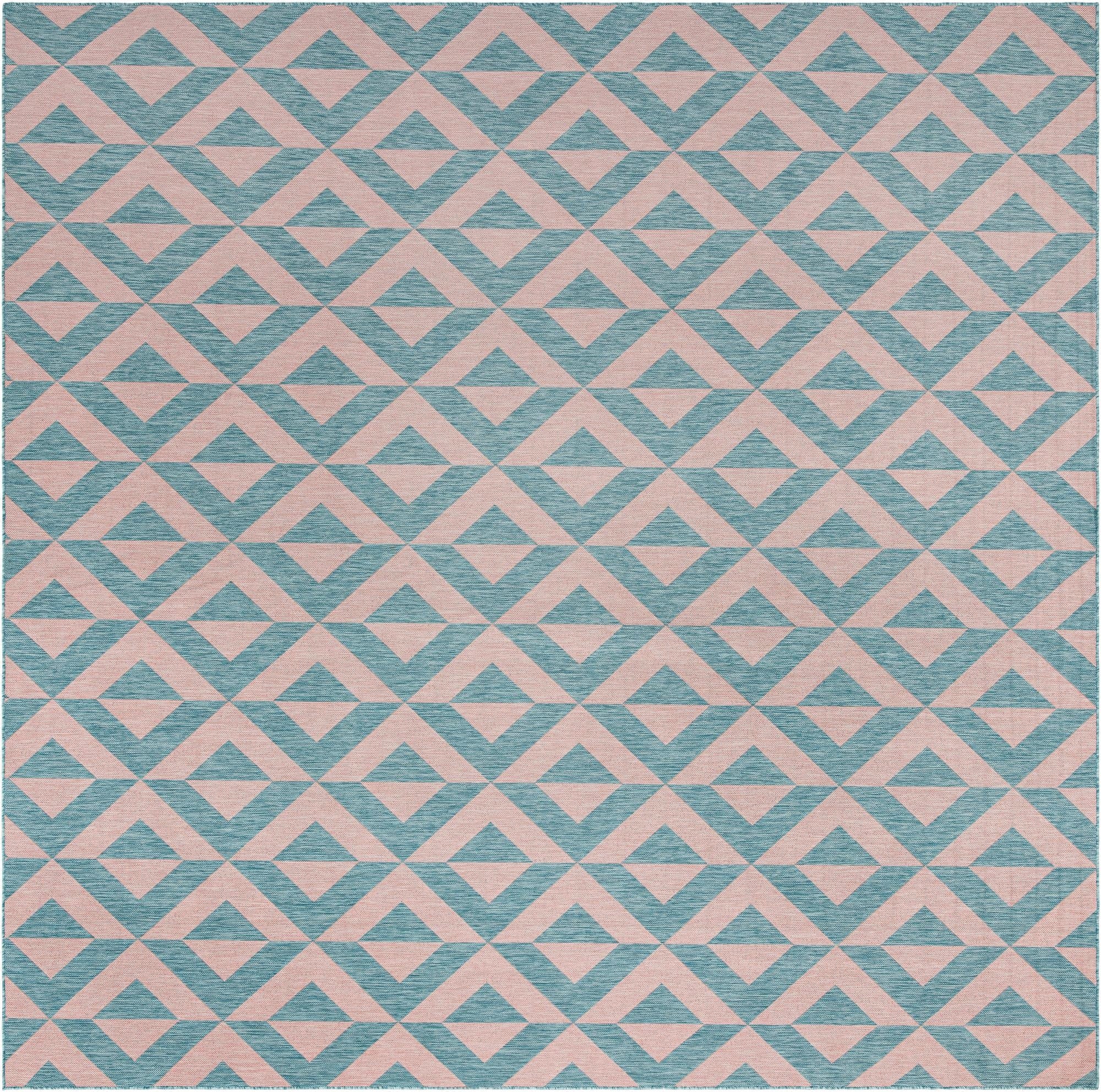  13' x 13'  Washable Jill Zarin Napa Indoor / Outdoor Square Rug