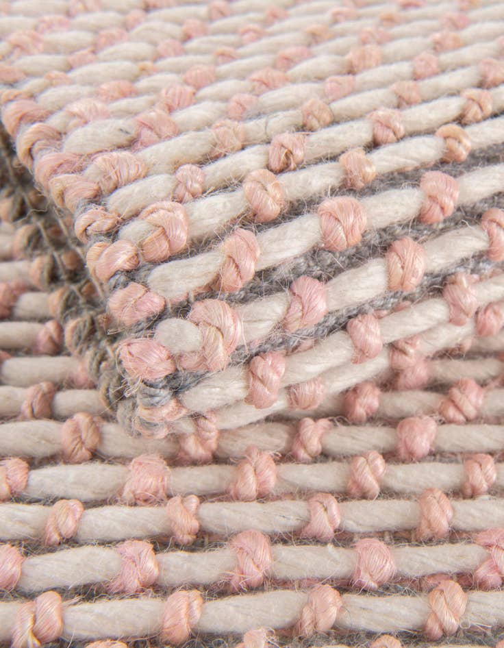 Detail image of  7' 10 x 7' 10 Seaside Pearl Jute Square Rug