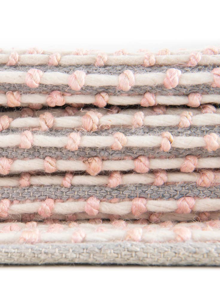 Detail image of  7' 10 x 7' 10 Seaside Pearl Jute Square Rug