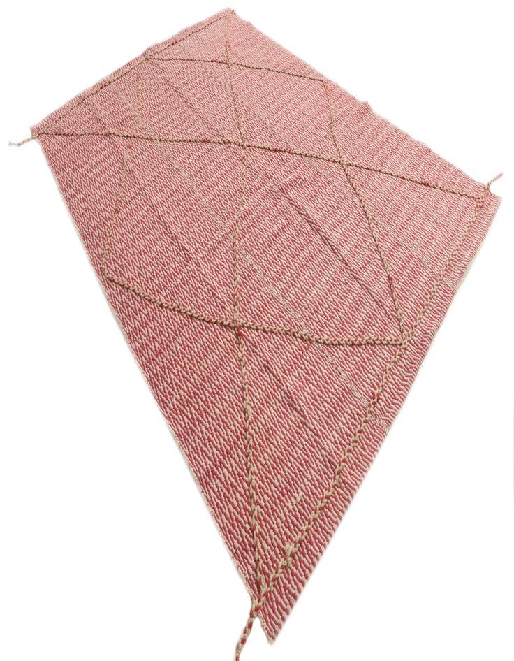 Detail image of  6' 1 x 8' 6  Hand Knotted Moroccan Wool Rug