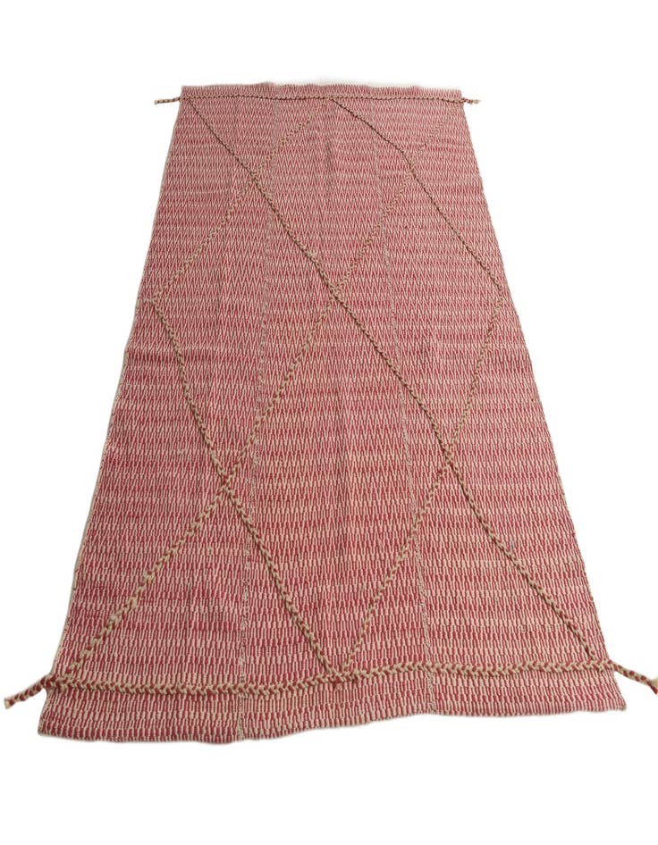 Detail image of  6' 2 x 8' 5  Hand Knotted Moroccan Wool Rug