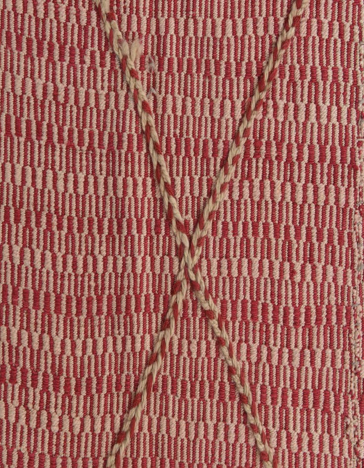 Detail image of  6' 2 x 8' 5  Hand Knotted Moroccan Wool Rug