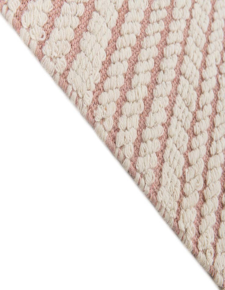 Detail image of 2' x 3' 3 Hand Woven Seaside Pearl Jute Rug