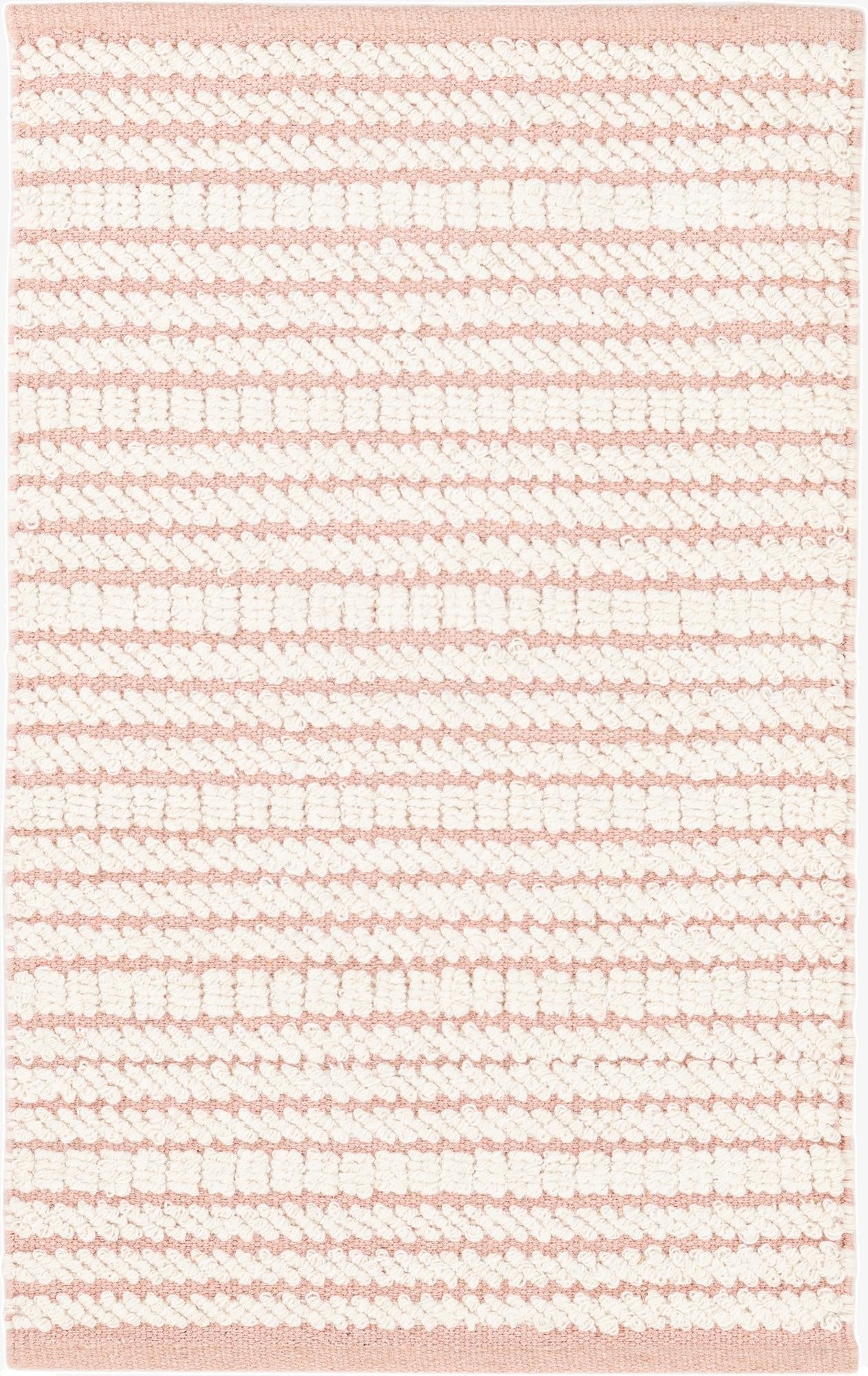  2' x 3' 3  Hand Woven Seaside Pearl Jute Rug