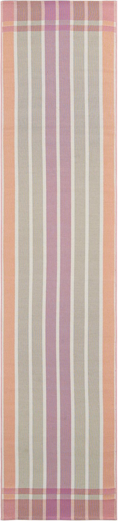  2' 7 x 12'  Washable Ribbon Indoor / Outdoor Runner Rug