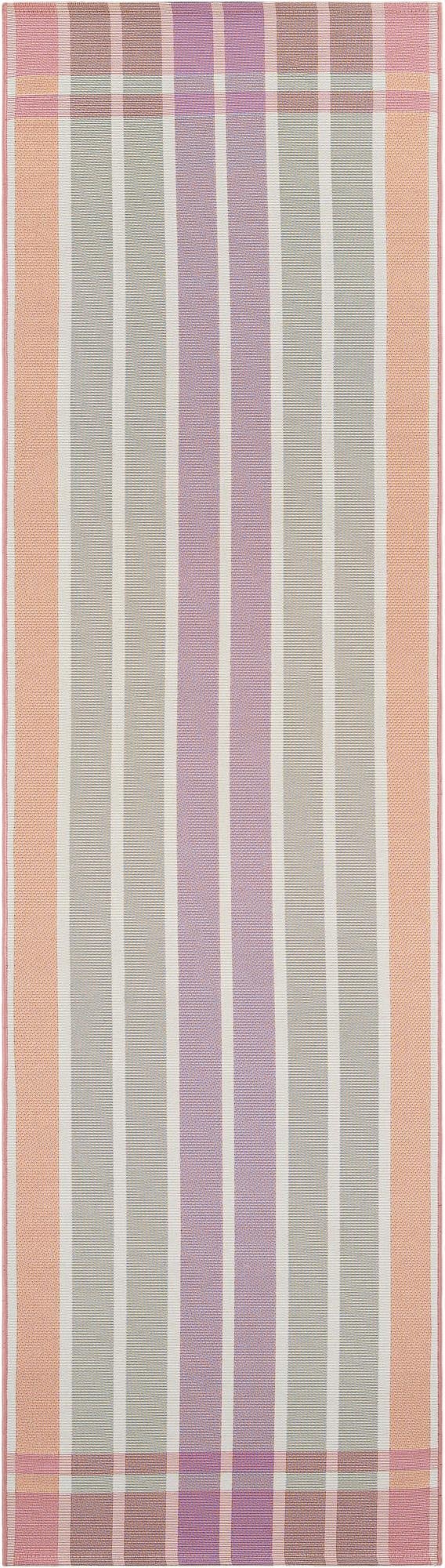  2' 7 x 10'  Washable Ribbon Indoor / Outdoor Runner Rug
