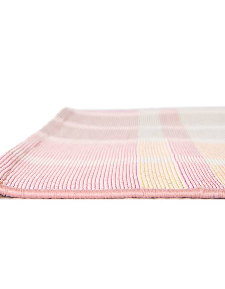 Detail image of  7' 10 x 7' 10  Washable Ribbon Indoor / Outdoor Square Rug