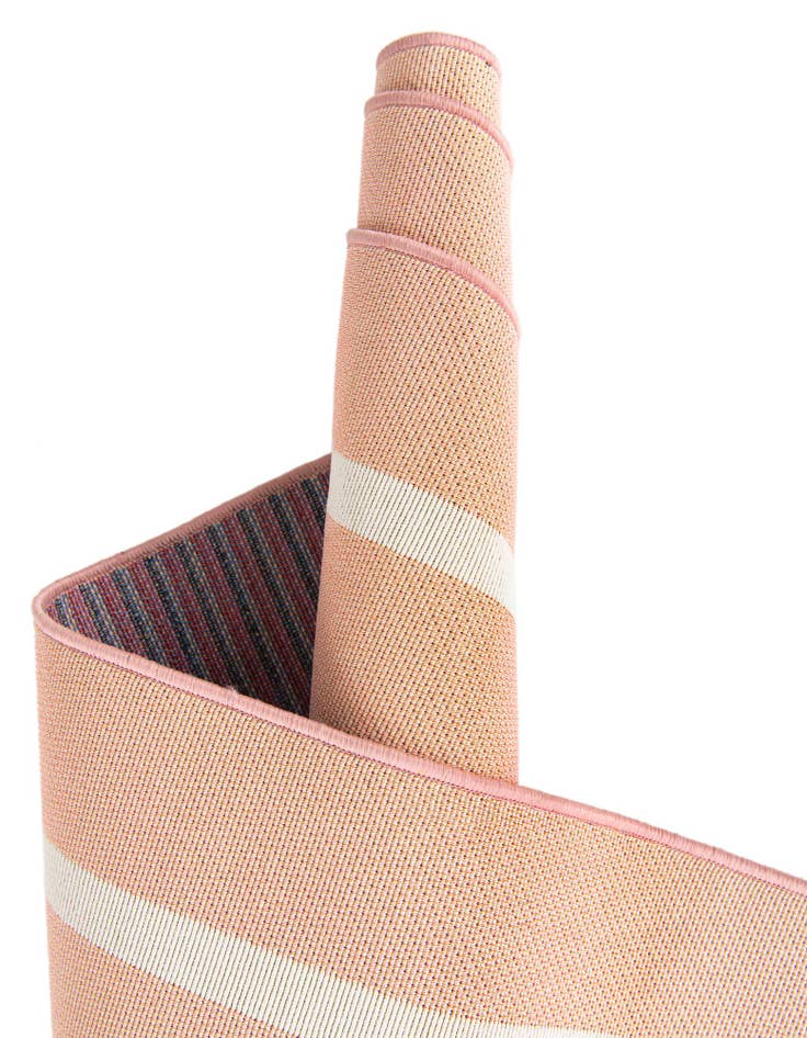 Detail image of  7' 10 x 7' 10  Washable Ribbon Indoor / Outdoor Square Rug