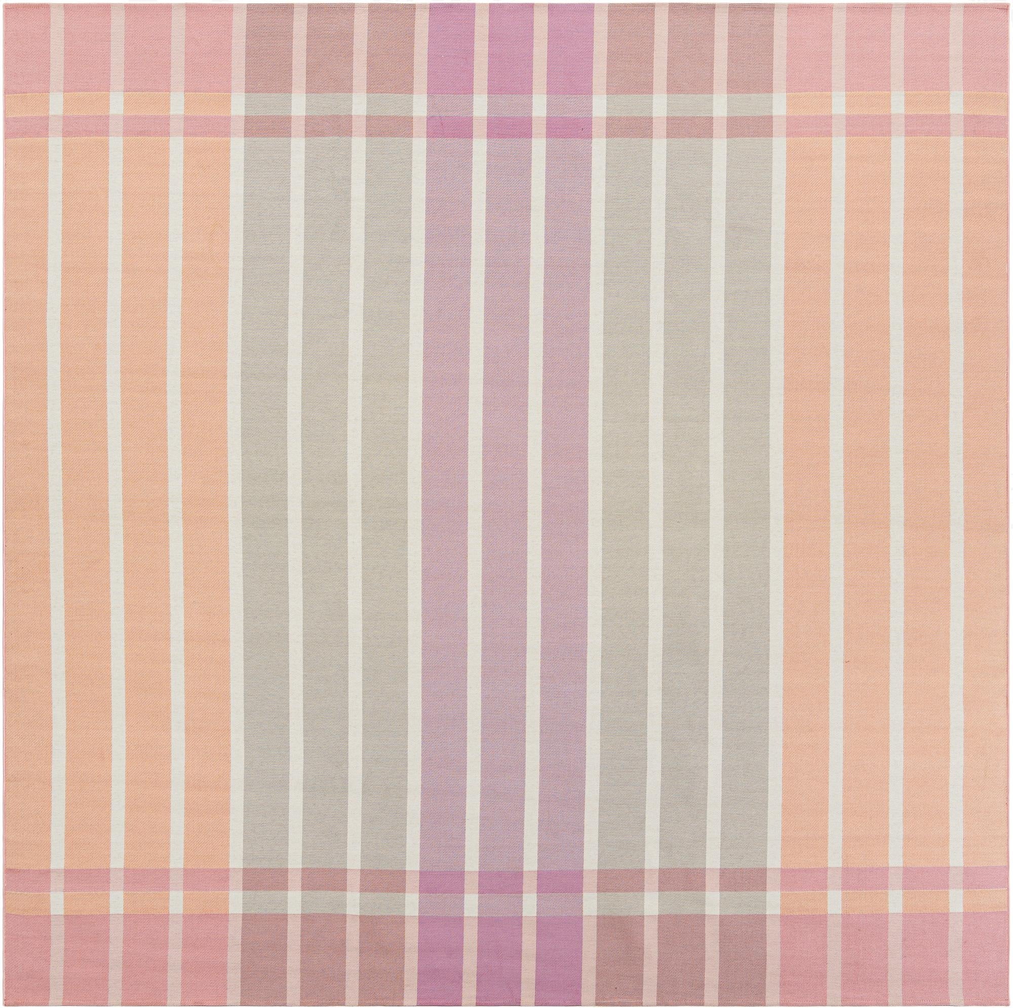  10' x 10'  Washable Ribbon Indoor / Outdoor Square Rug