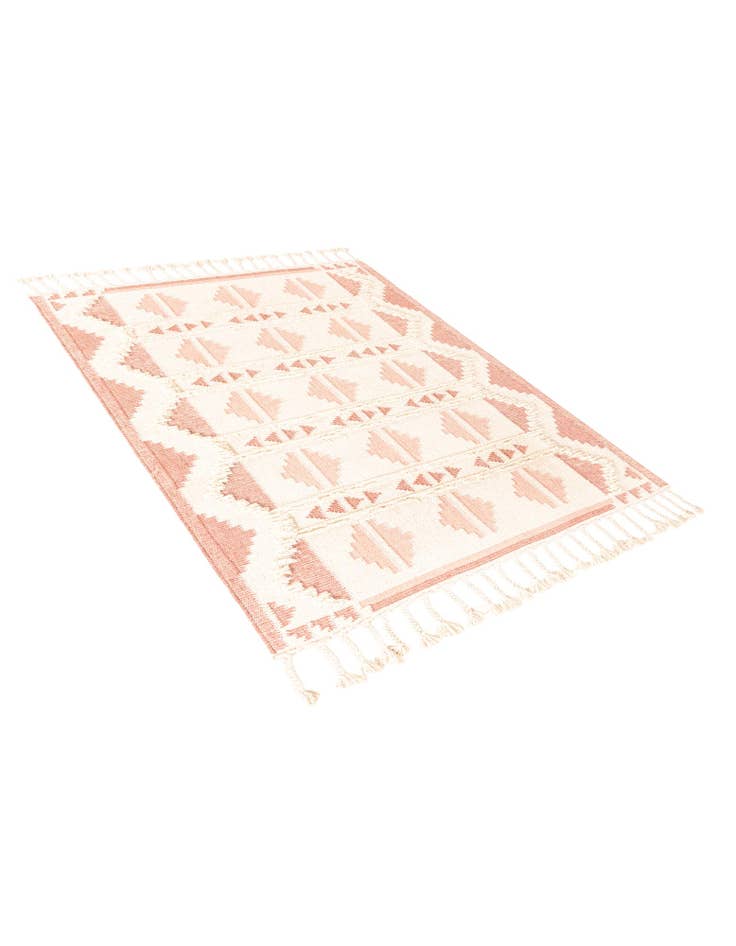 Detail image of  5' 1 x 8'  Hand Woven Arizona Wool Rug