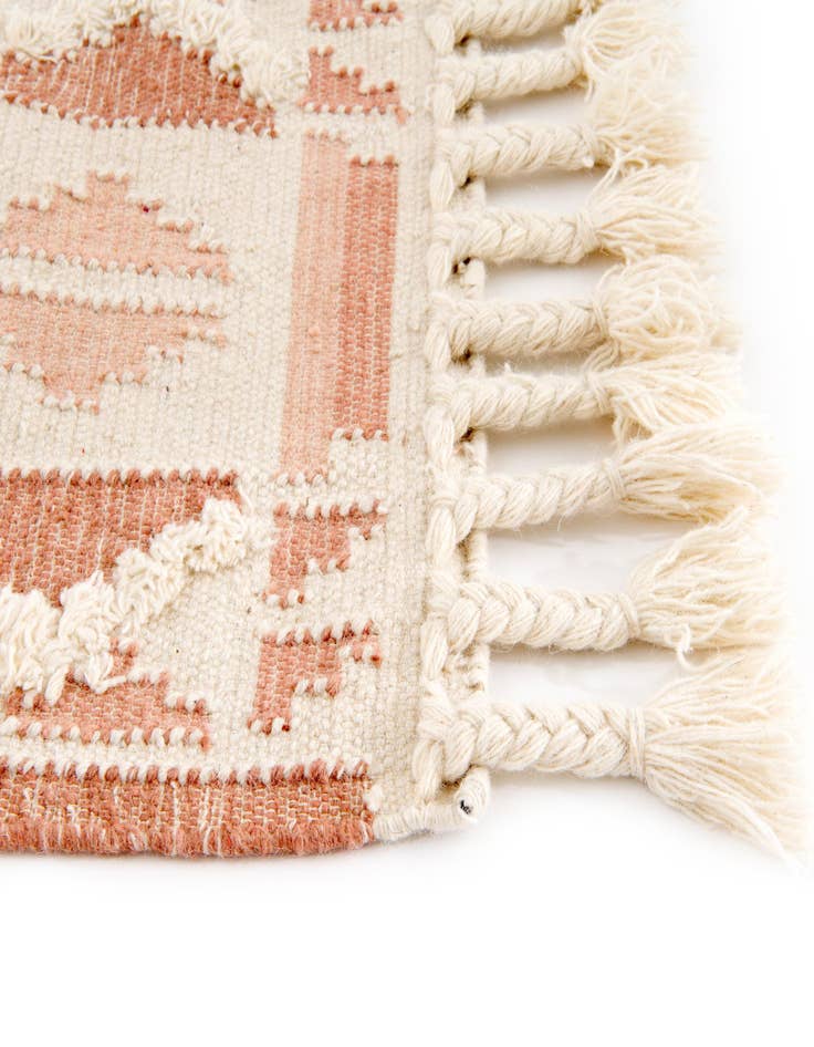 Detail image of  10' x 10'  Hand Woven Arizona Wool Square Rug