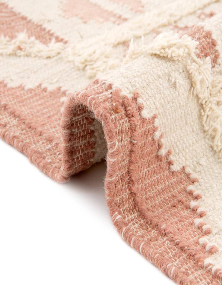 Detail image of  10' x 10'  Hand Woven Arizona Wool Square Rug