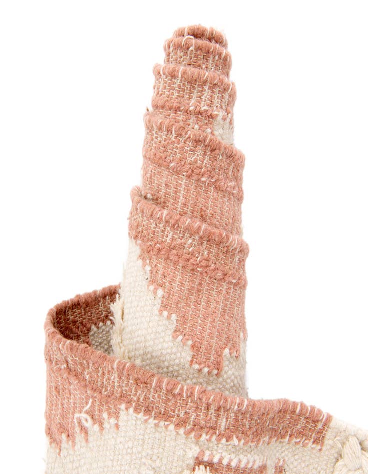 Detail image of  10' x 10'  Hand Woven Arizona Wool Square Rug