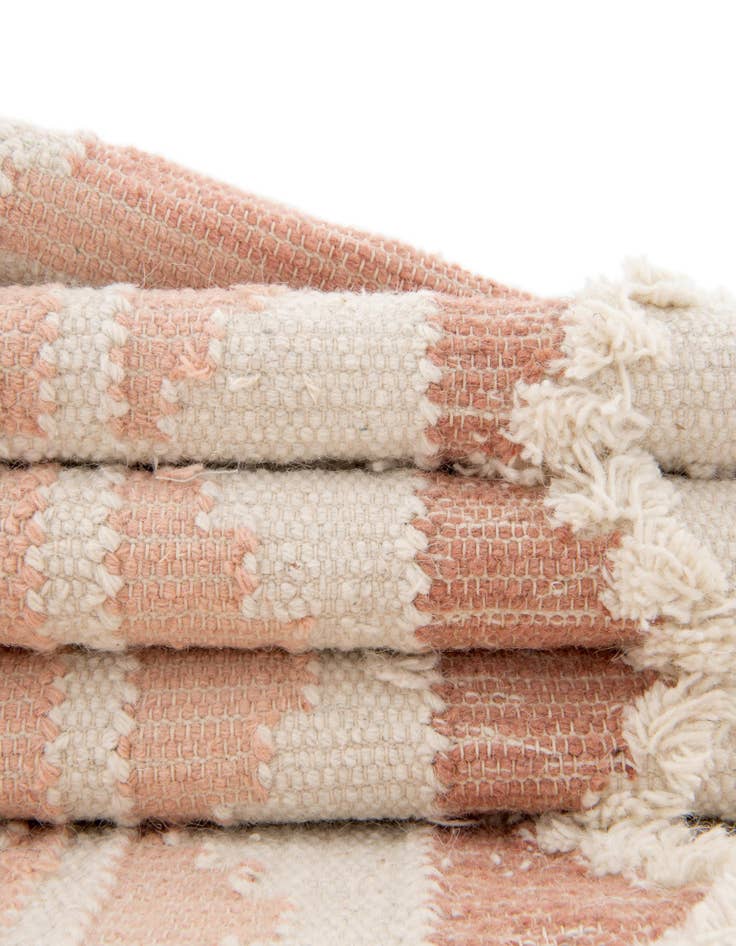 Detail image of  10' x 10'  Hand Woven Arizona Wool Square Rug