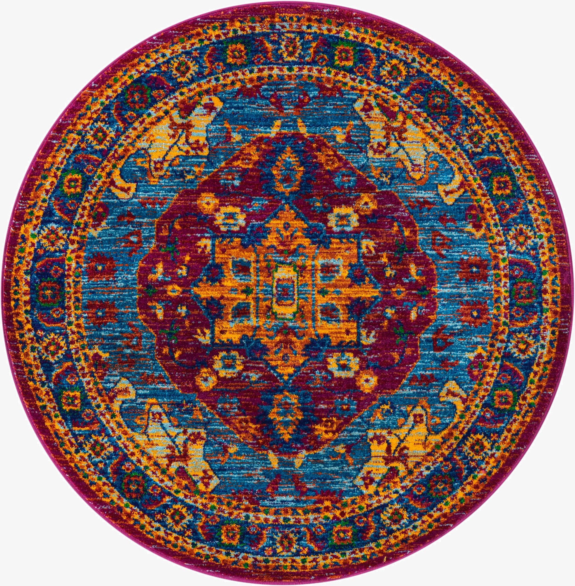  4' x 4' Calypso Round Rug