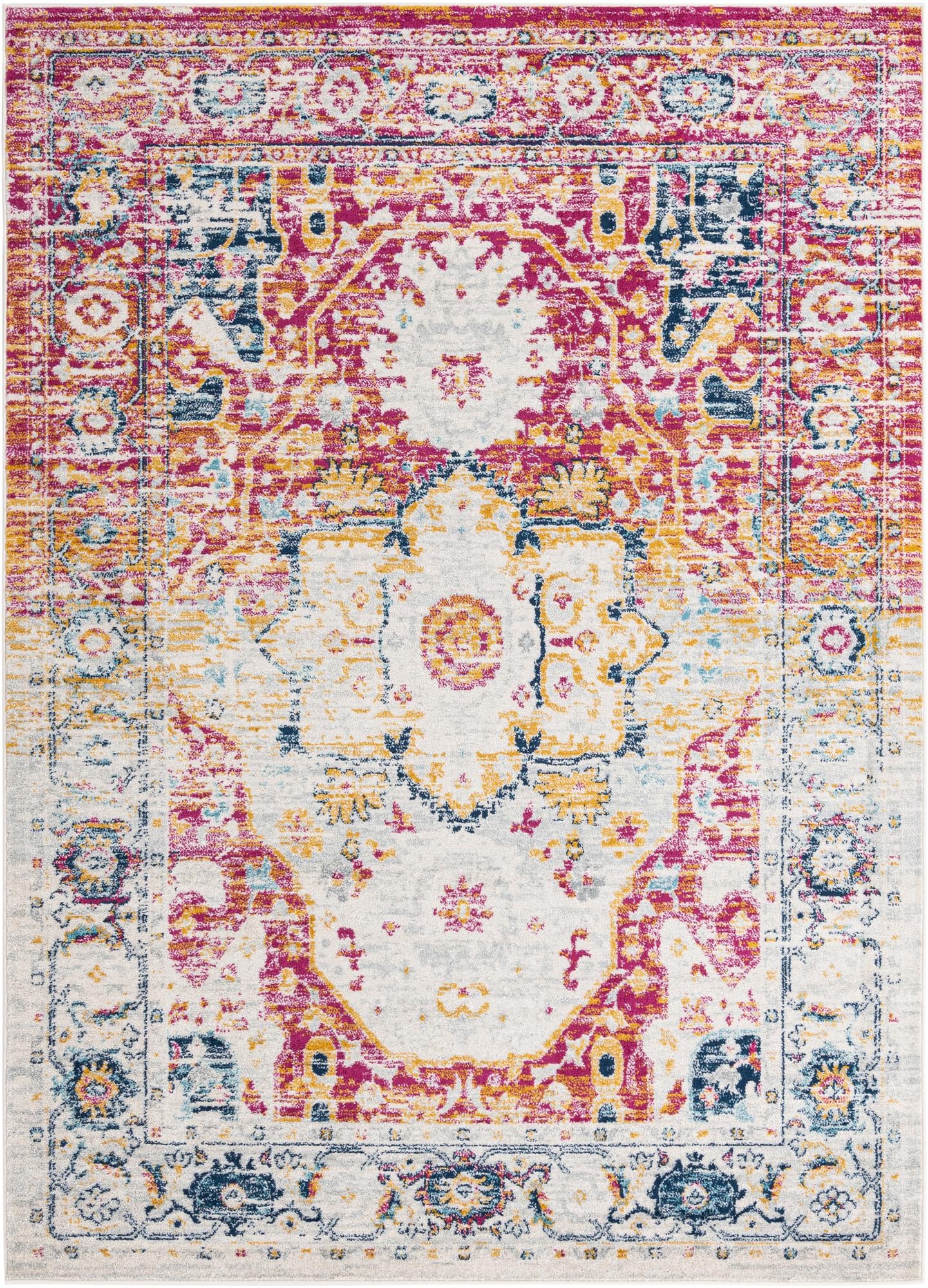 Rug Pink Gray Swatch link