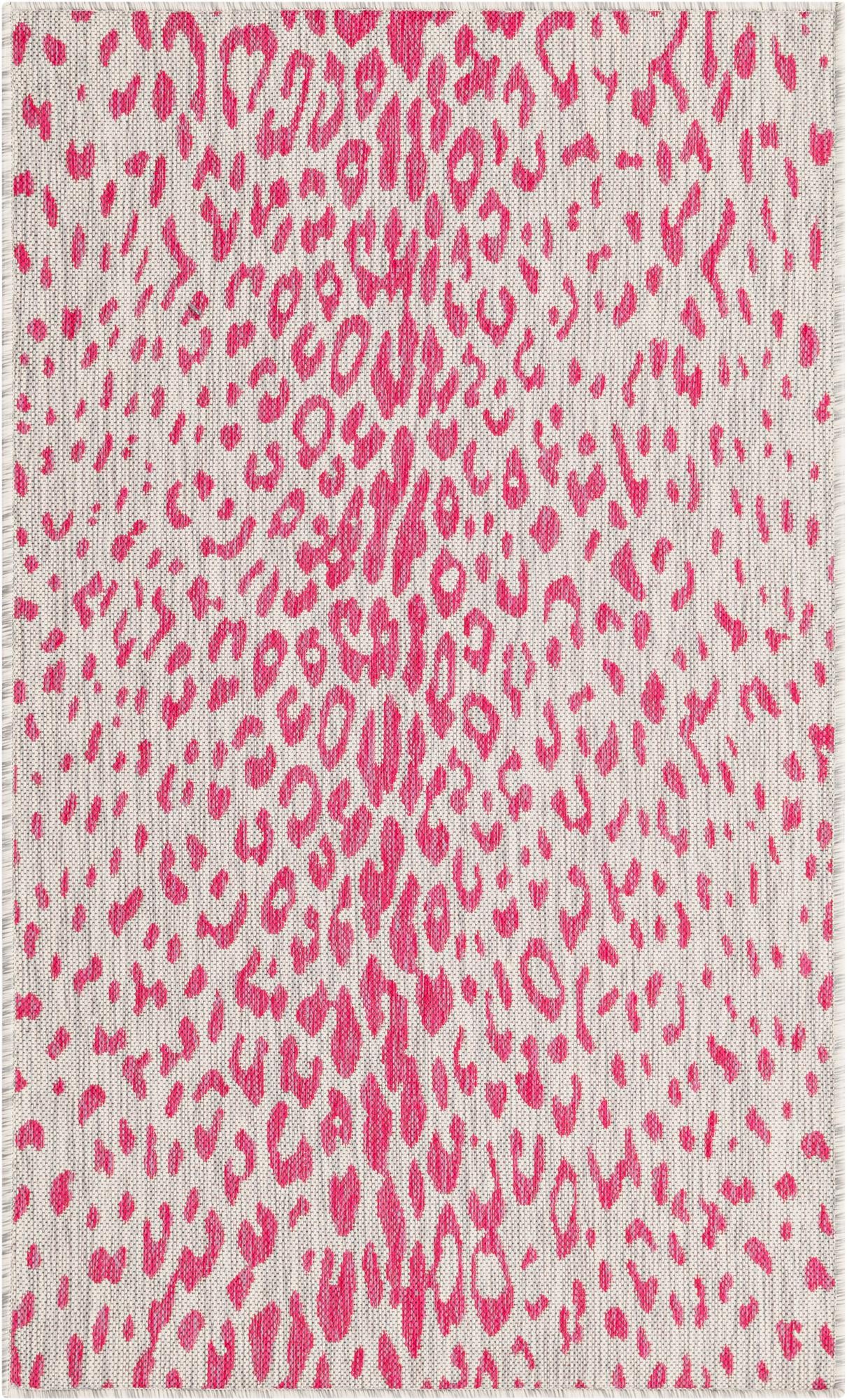  3' x 5' 3  Washable Safari Indoor / Outdoor Rug