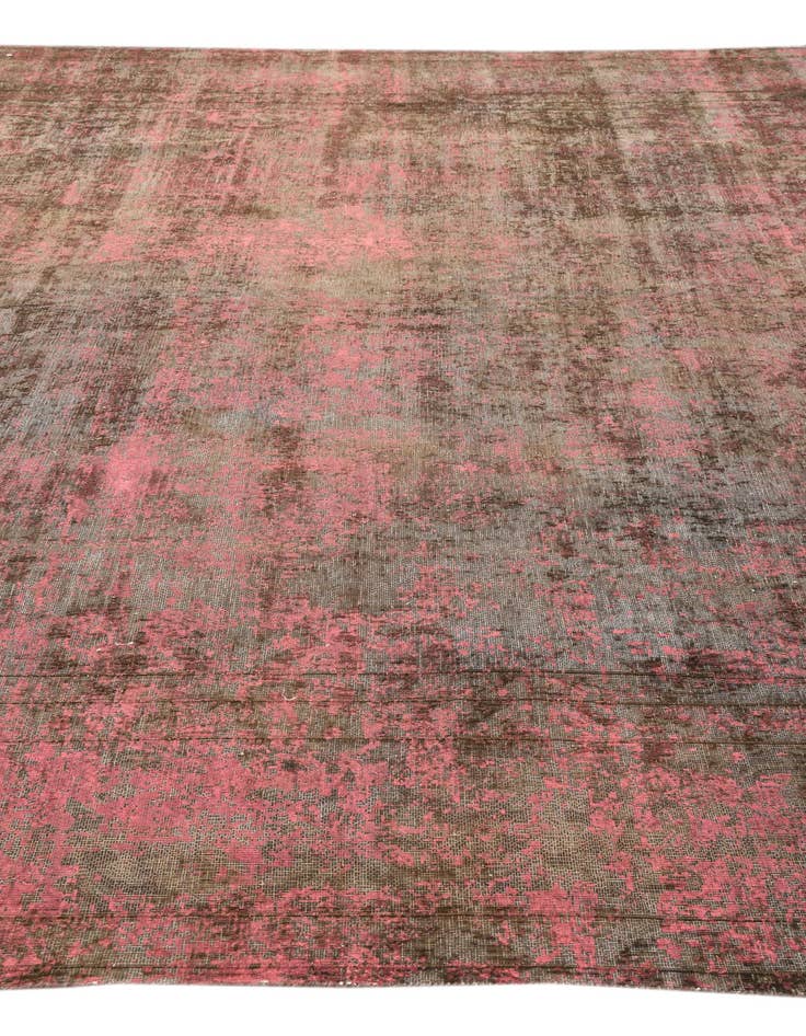 Detail image of  9' 6 x 12' 10  Hand Knotted Ultra Vintage Persian Wool Rug