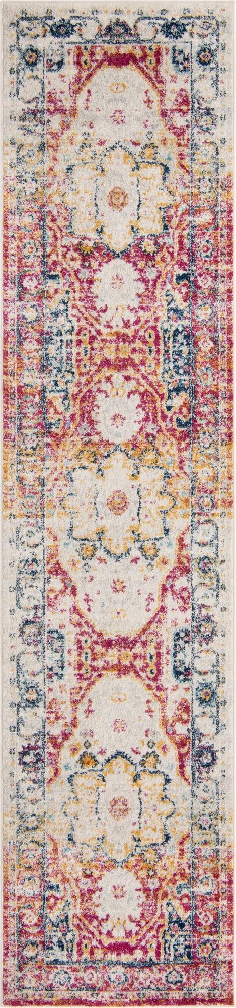  3' x 13' Madeline Vintage Runner Rug