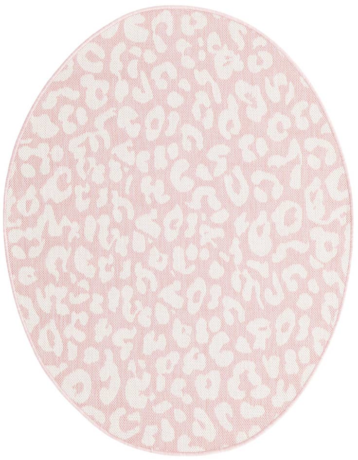 Detail image of  4' x 4'  Washable Safari Indoor / Outdoor Round Rug