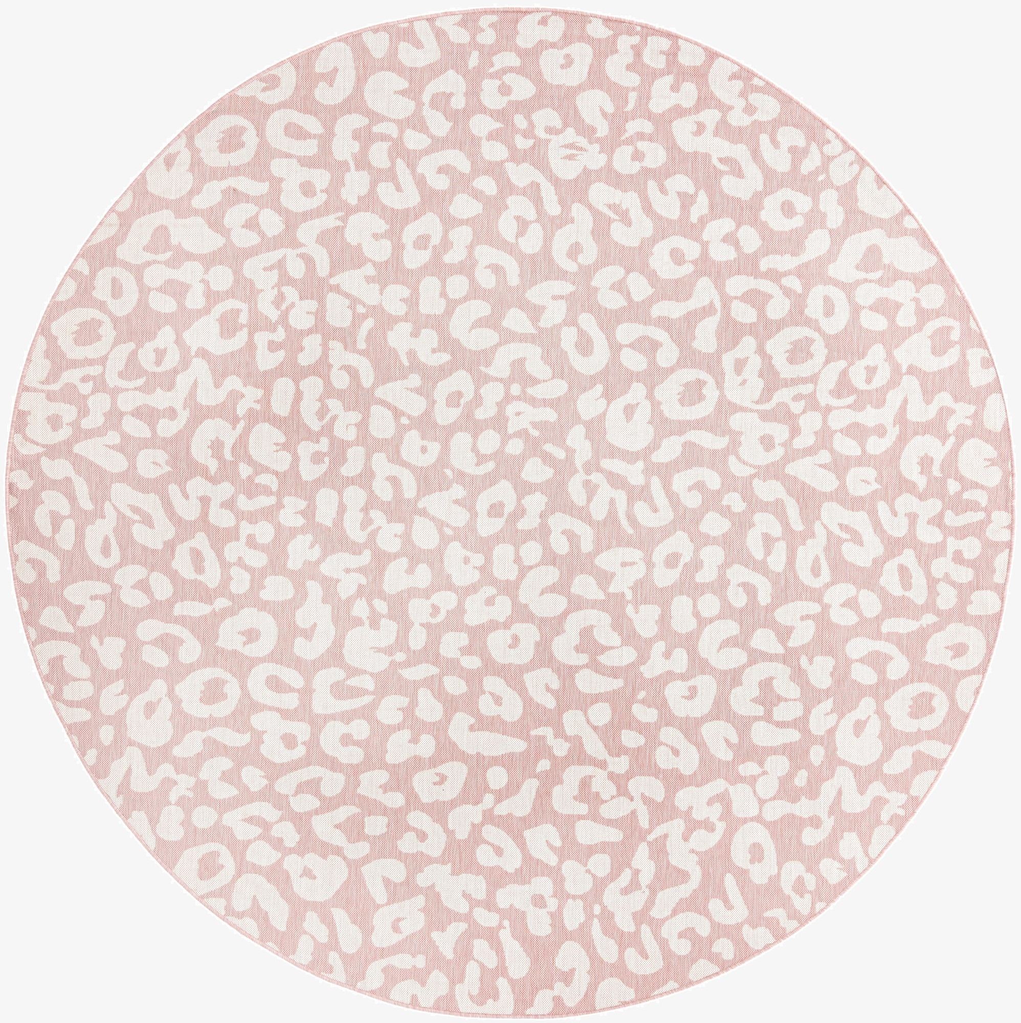  10' x 10'  Washable Safari Indoor / Outdoor Round Rug