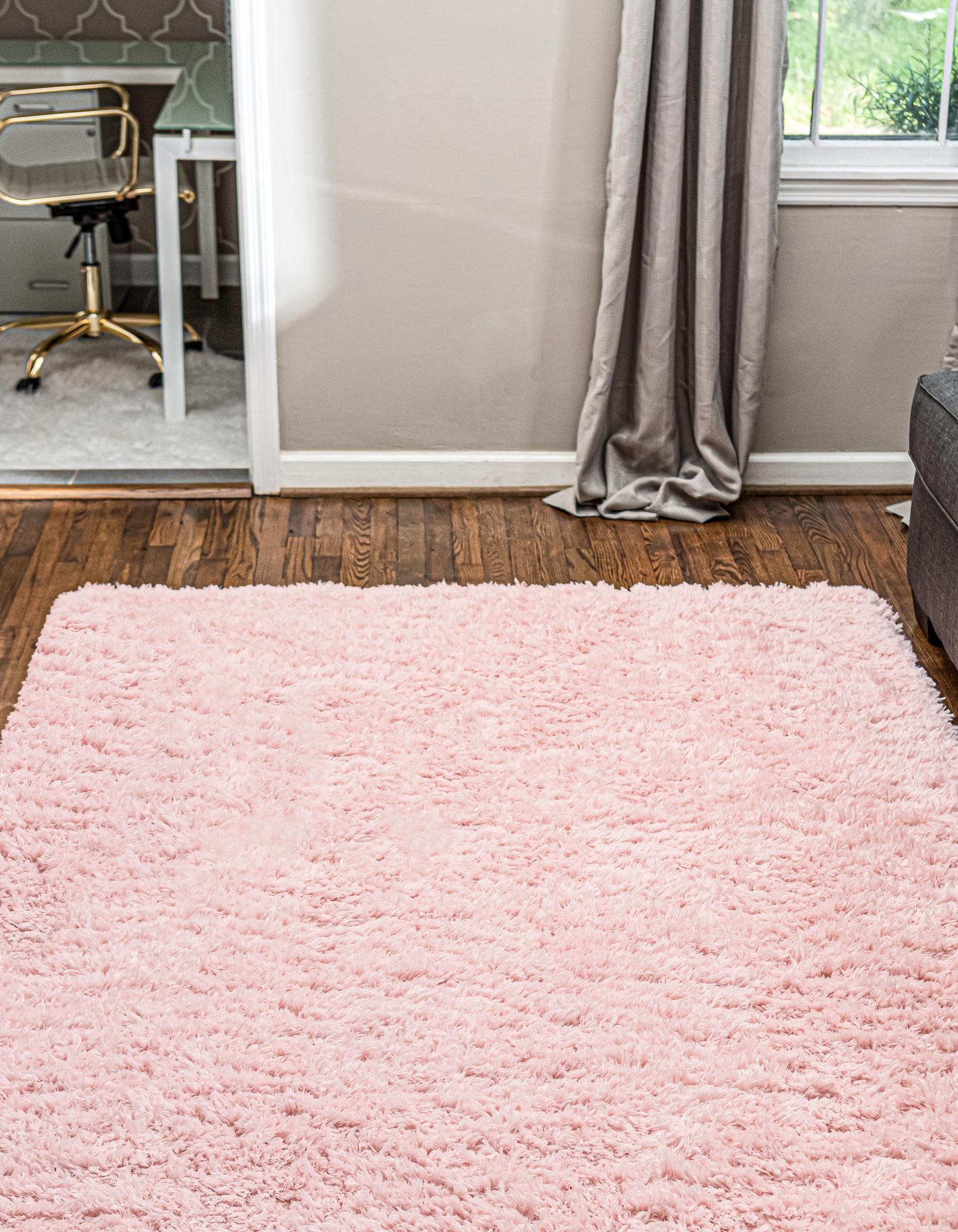 Pink Lace 6' x 9' Infinity Shag Rug | Rugs.com