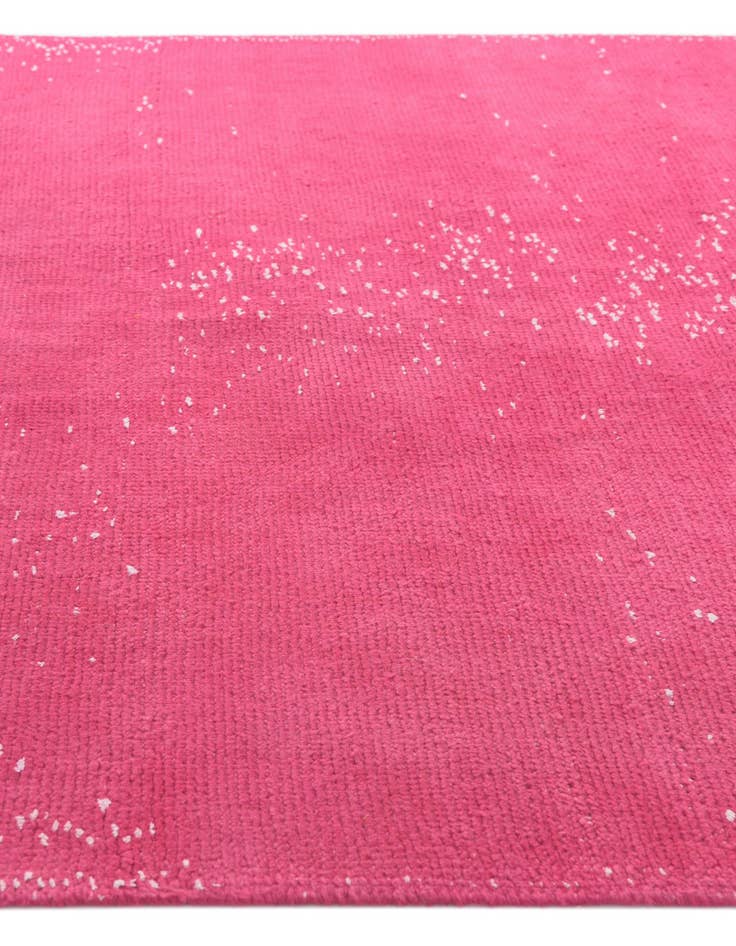 Detail image of  5' 4 x 7' 6  Hand Knotted Moroccan Rug