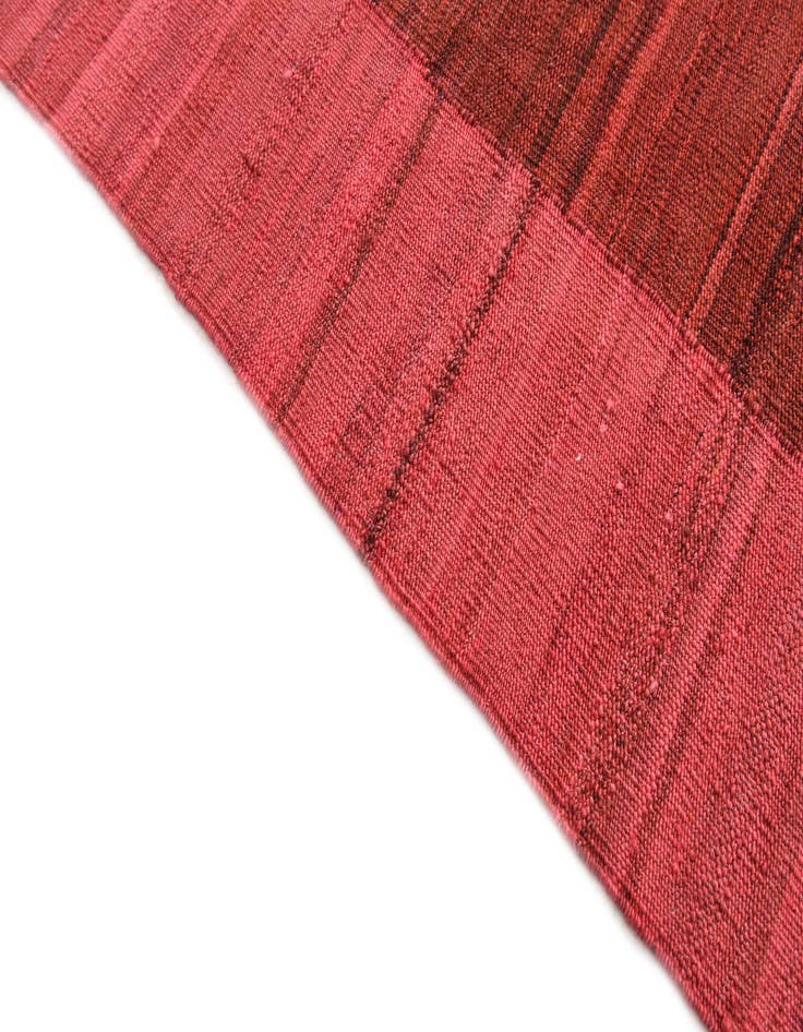 Detail image of  6' 6 x 9' 7  Hand Woven Kilim Modern Wool Rug