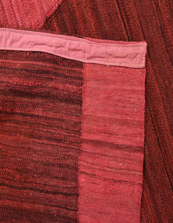 Detail image of  6' 6 x 9' 7  Hand Woven Kilim Modern Wool Rug