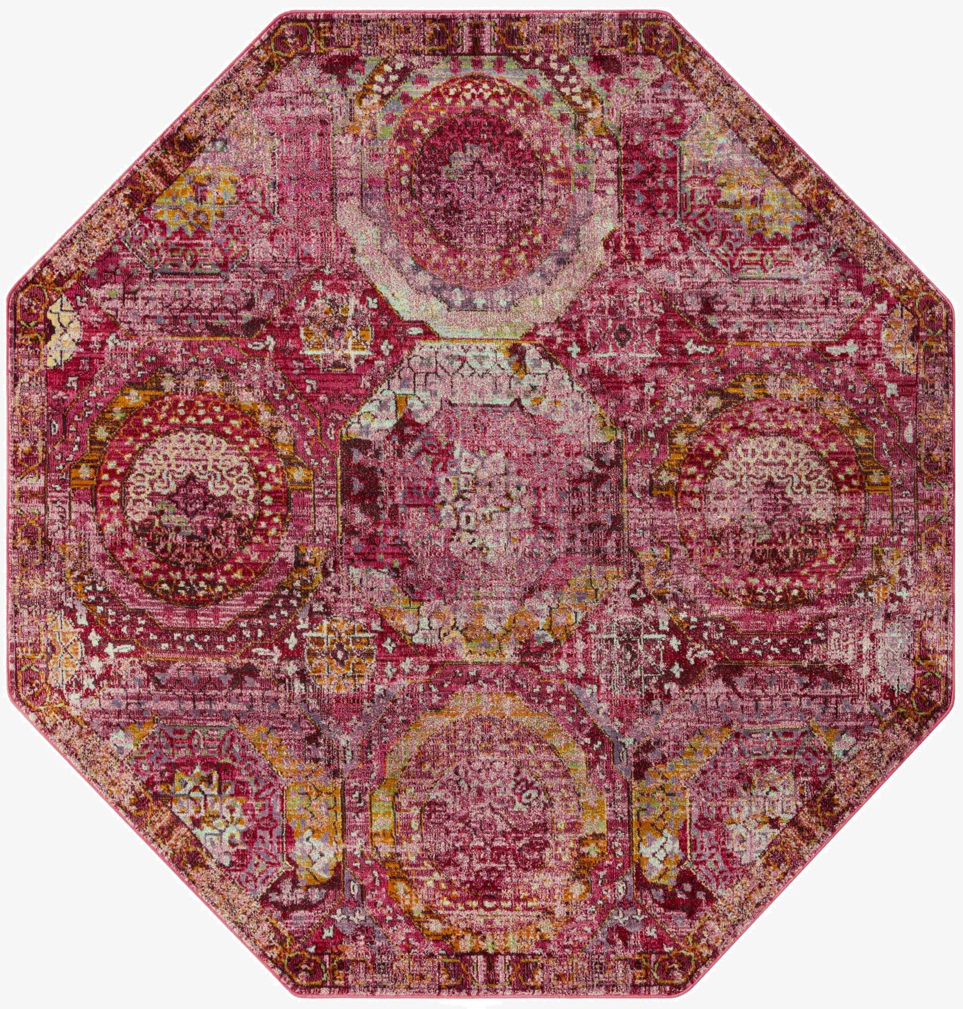  7' x 7' Santiago Octagon Rug