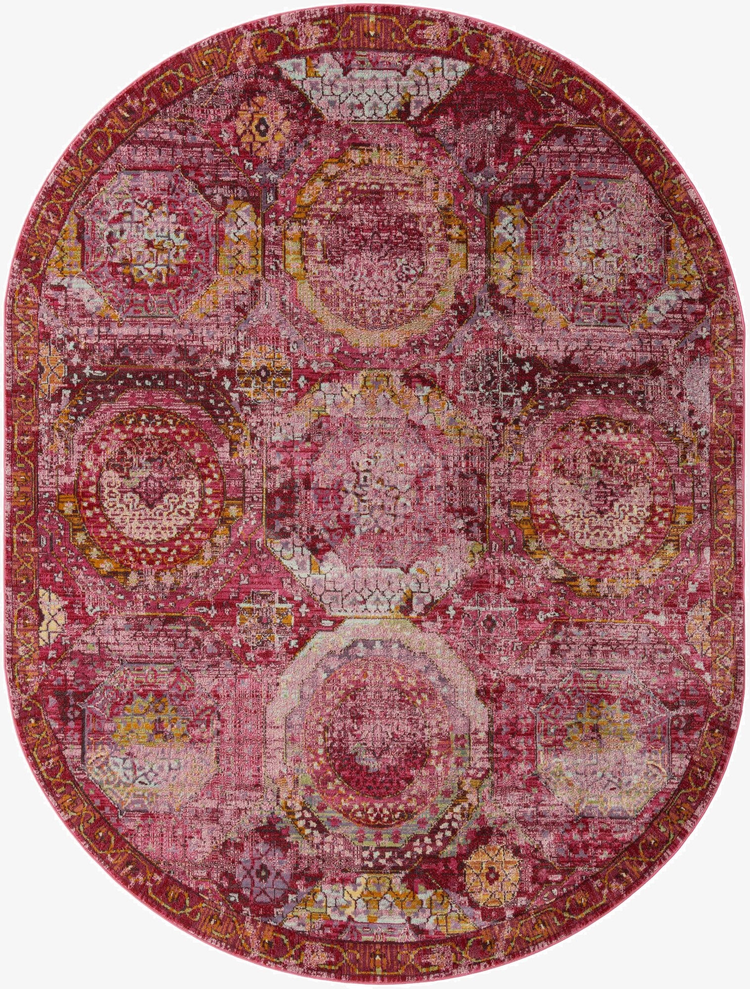  7' 10 x 10' Santiago Oval Rug