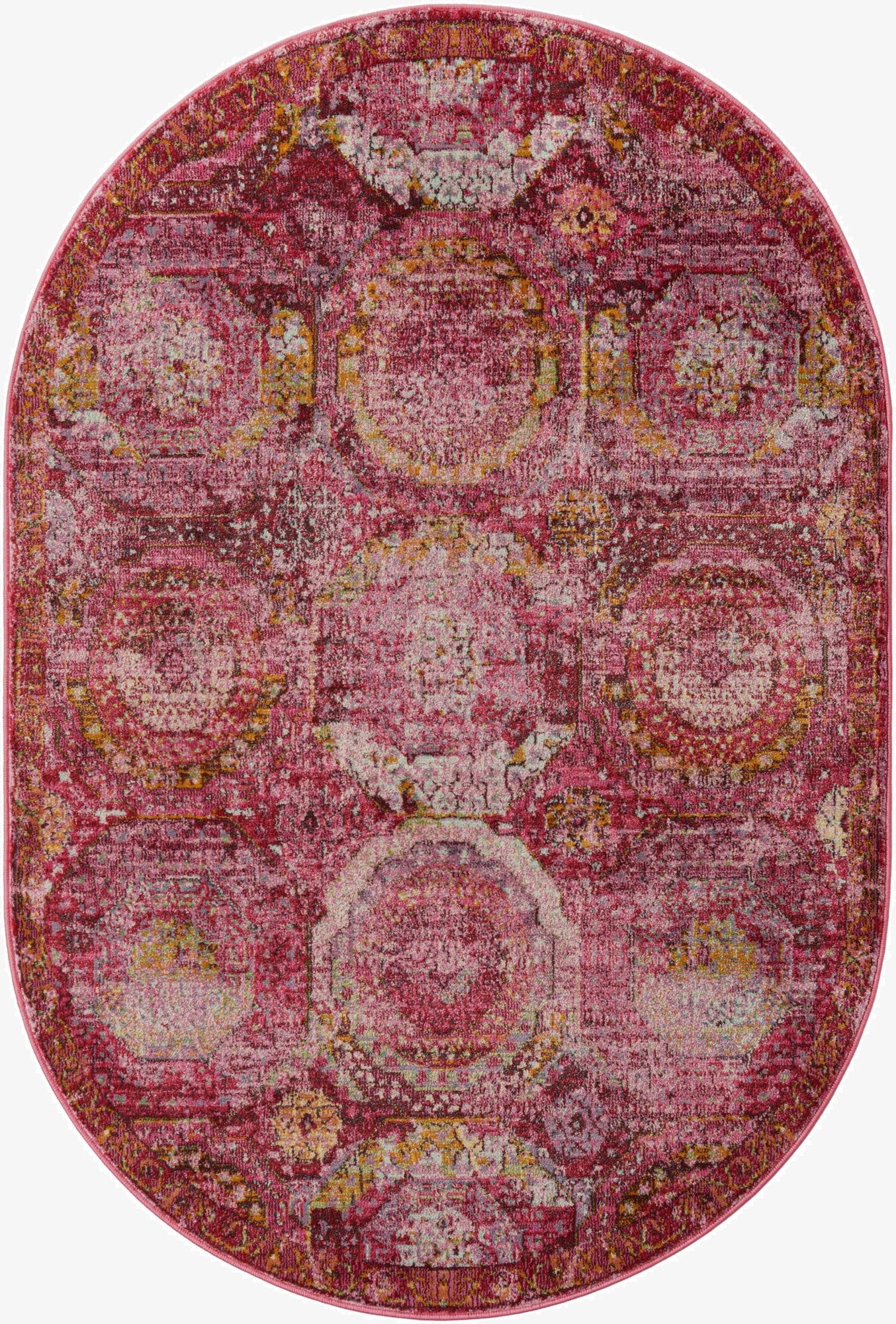  4' x 6' Santiago Oval Rug